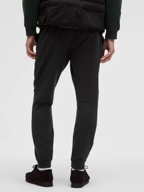 Lululemon City Sweat Joggers Men’s Medium Black Ribbed Athletic Pants regular